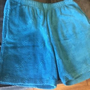 Supreme Terry Cloth Shorts - Medium